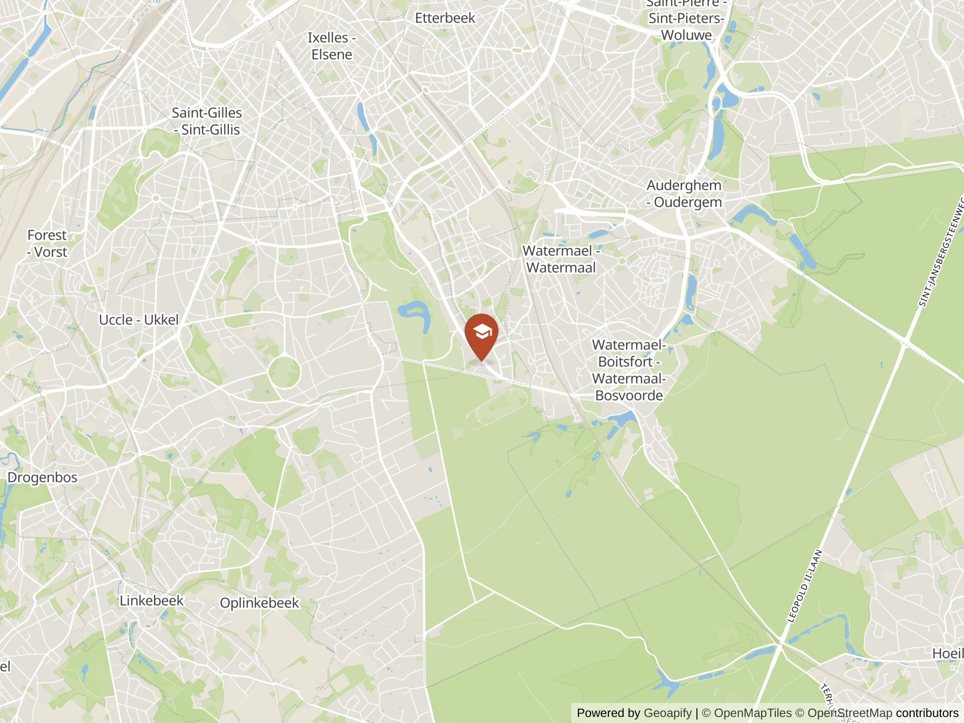 Mapa de BEPS International School