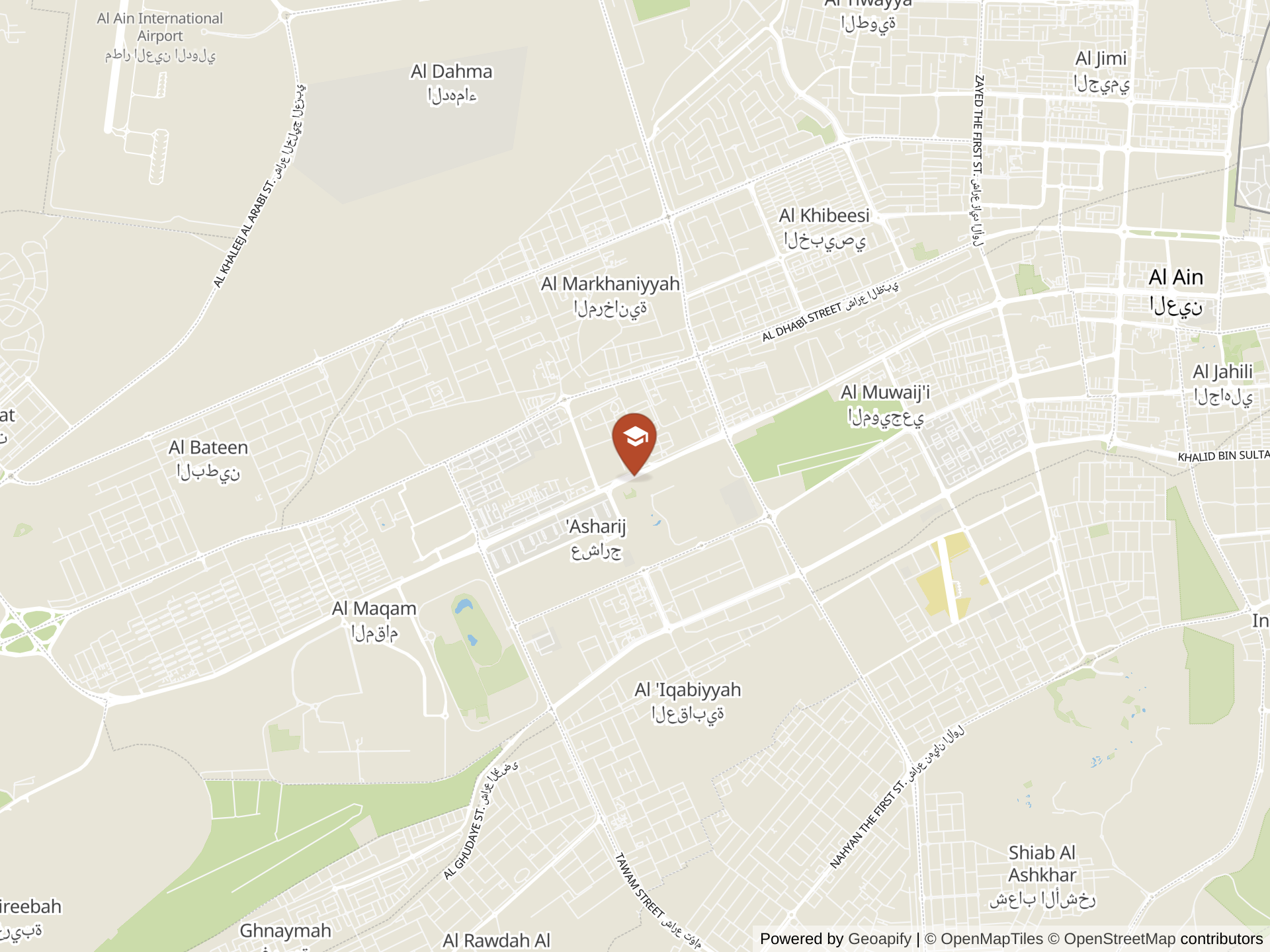 Al Rayaheen School地圖