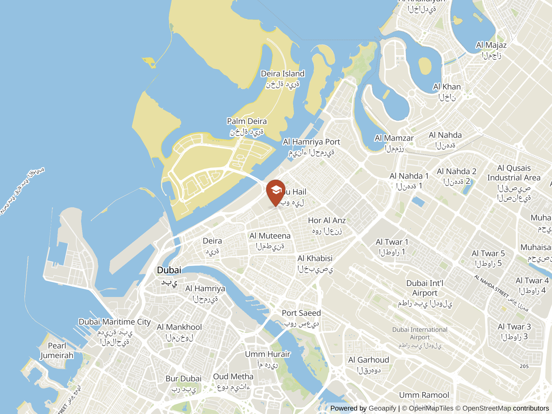 Dubai Schools Al Barsha地圖