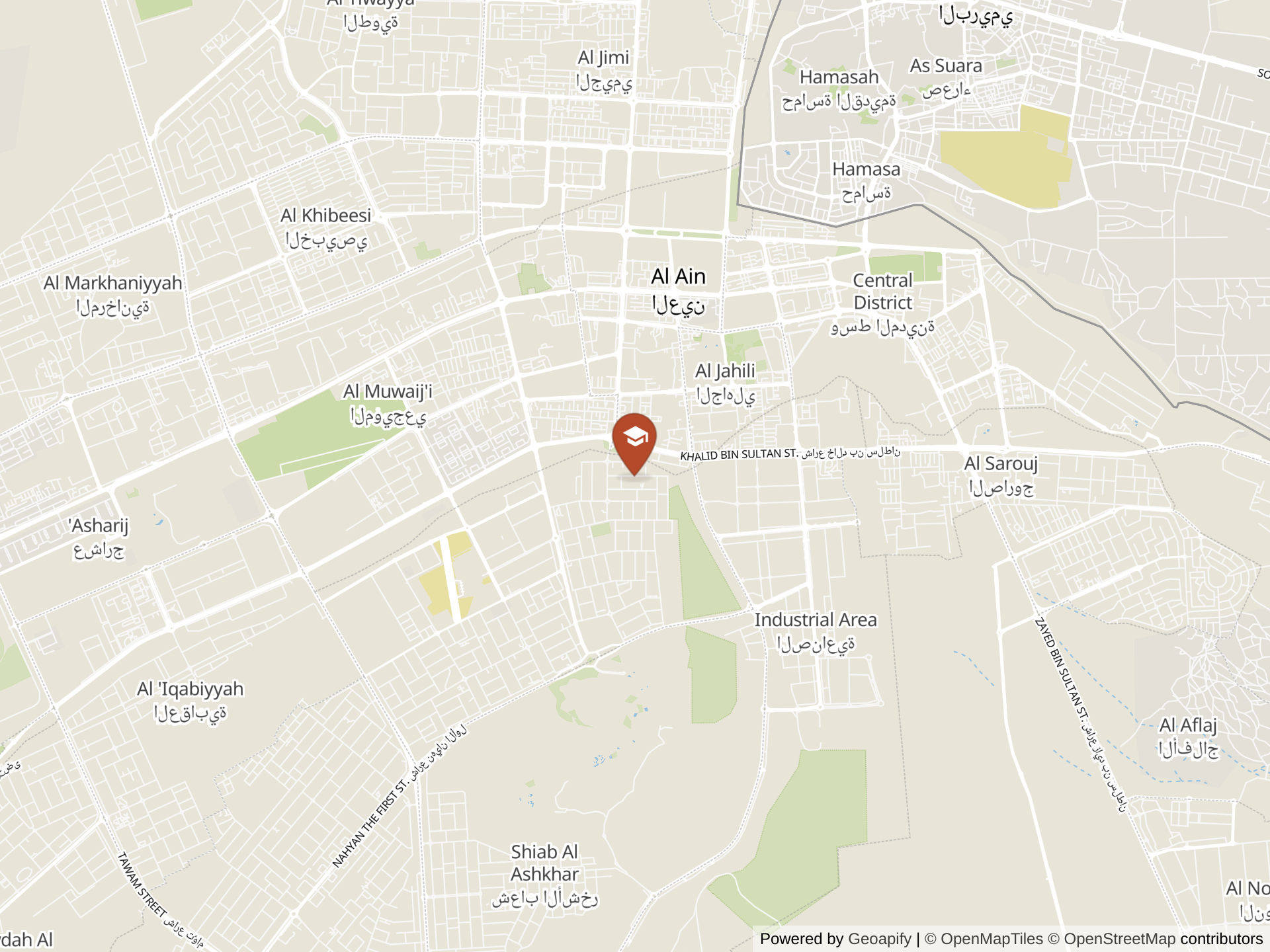 Al Azm Charter School地圖