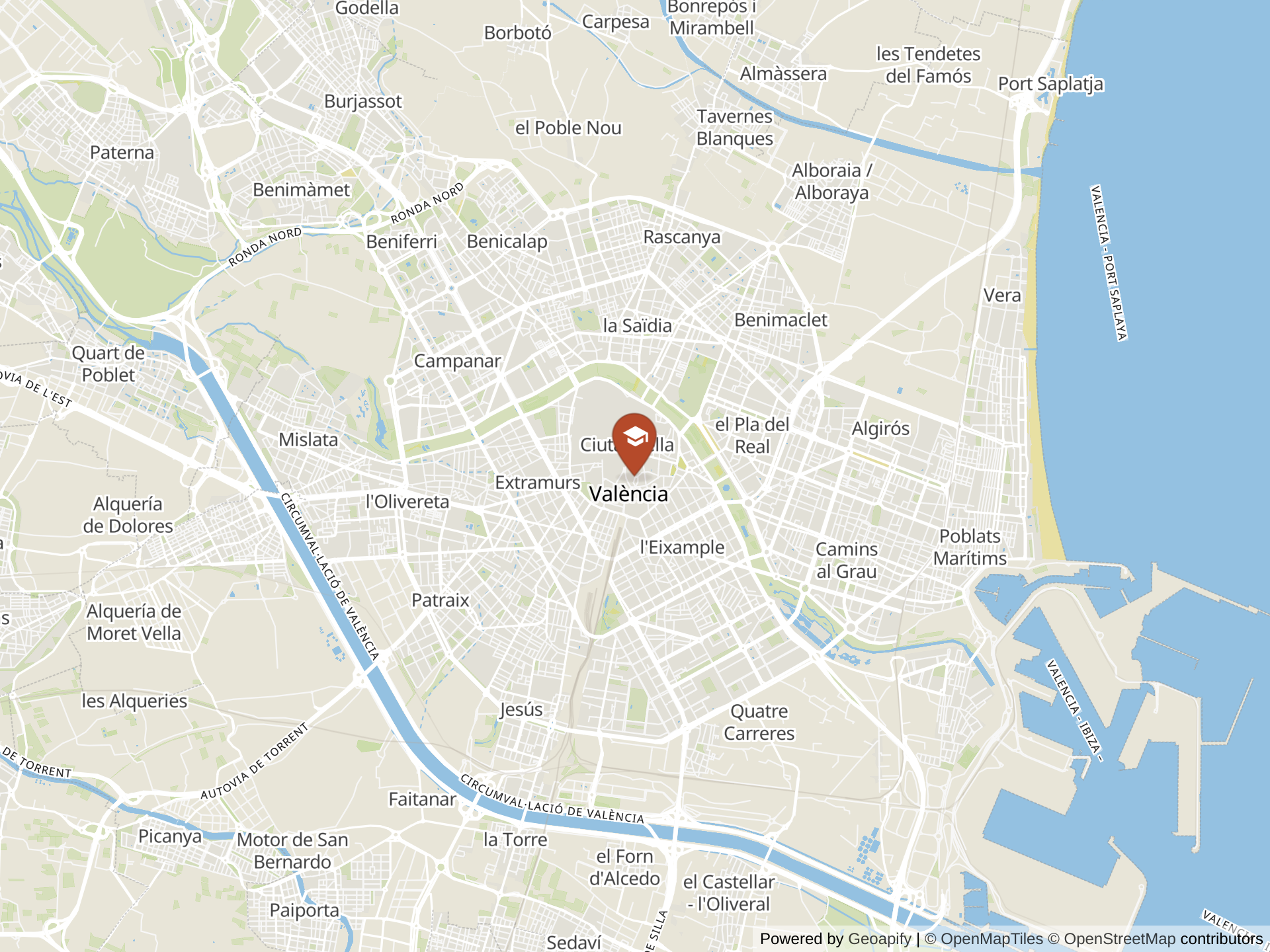 Map of Second Body Montessori