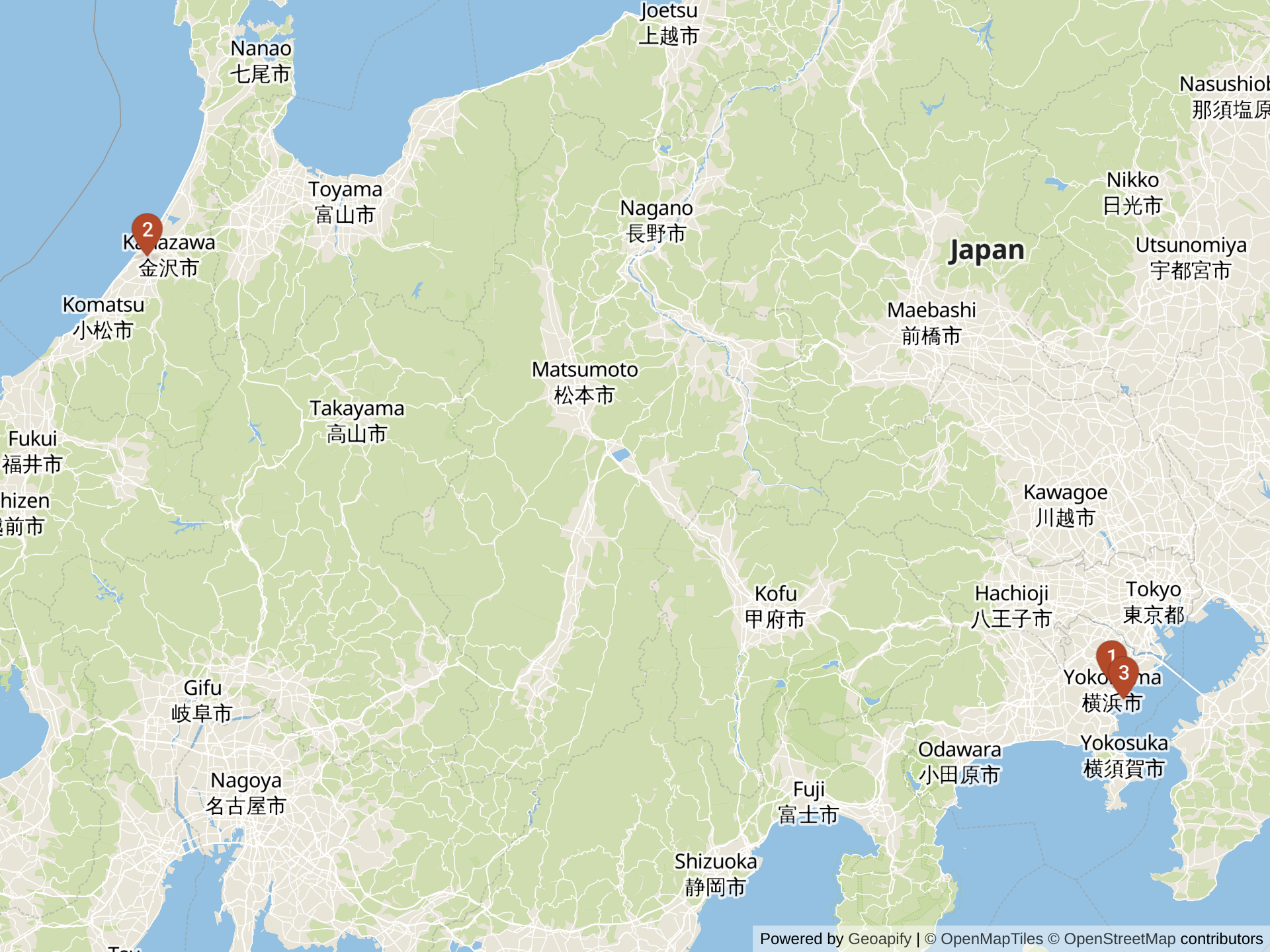 横滨国际学校地图